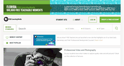 Desktop Screenshot of florida.pbslearningmedia.org