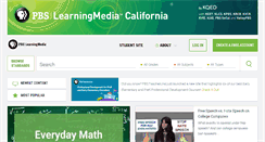 Desktop Screenshot of ca.pbslearningmedia.org