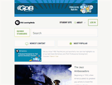 Tablet Screenshot of gpb.pbslearningmedia.org